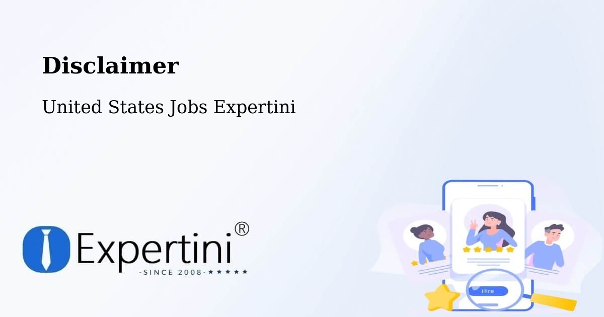 Disclaimer – Chamblee - United States Jobs Expertini