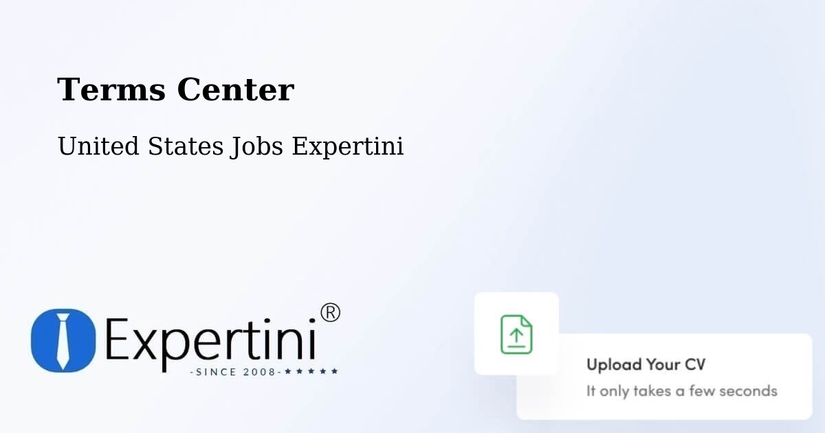 Terms of Service – Chamblee - United States Jobs Expertini